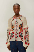 Load image into Gallery viewer, Farm Rio Cashew Mandala Blouse
