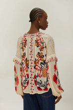 Load image into Gallery viewer, Farm Rio Cashew Mandala Blouse
