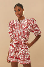 Load image into Gallery viewer, Farm Rio Tropical Cameo Romper
