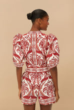 Load image into Gallery viewer, Farm Rio Tropical Cameo Romper
