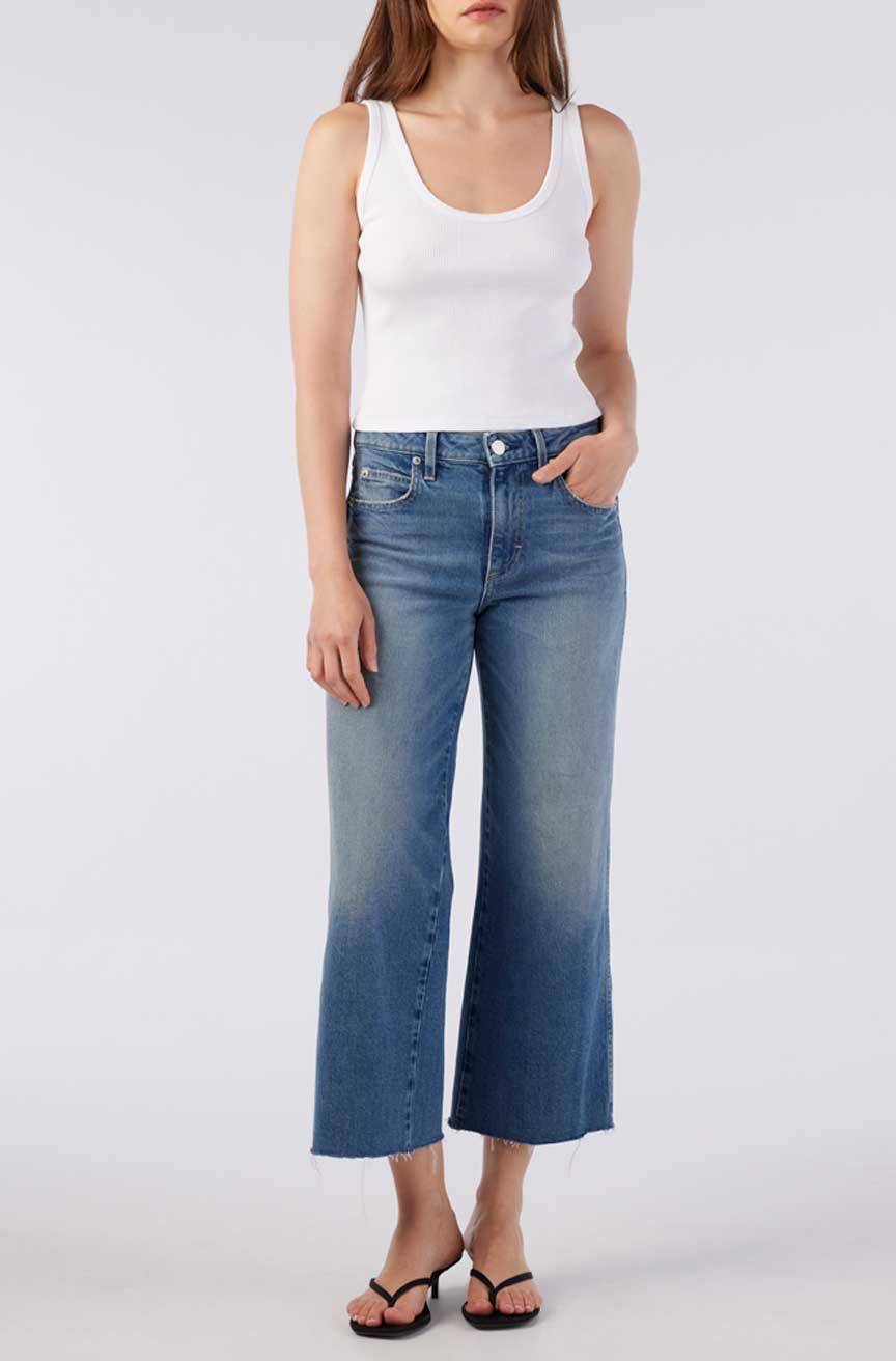 Amo Marjorie - Mid Rise Relaxed Crop