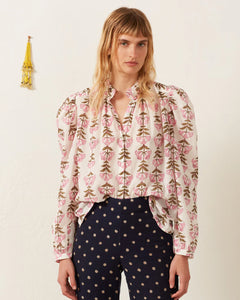 Alix Of Bohemia Annabel Trumpet Lily Shirt