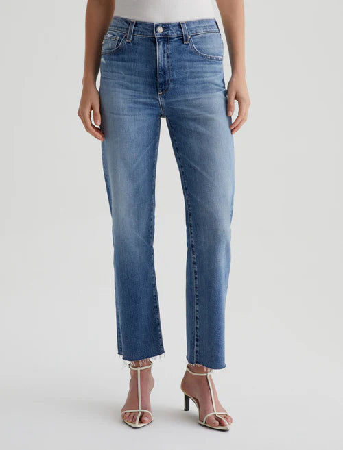 AG Brinley Crop - Mid Rise Straight