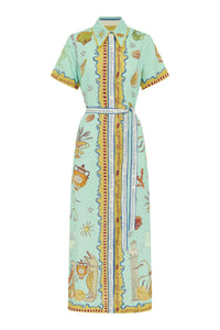 Alémais Surrealist Summer Shirtdress