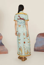 Load image into Gallery viewer, Alémais Surrealist Summer Shirtdress
